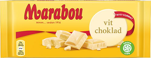 Marabou Vit Choklad 180g