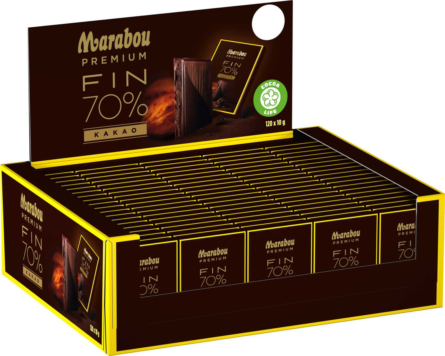 Marabou Premium Mini 70% 120st