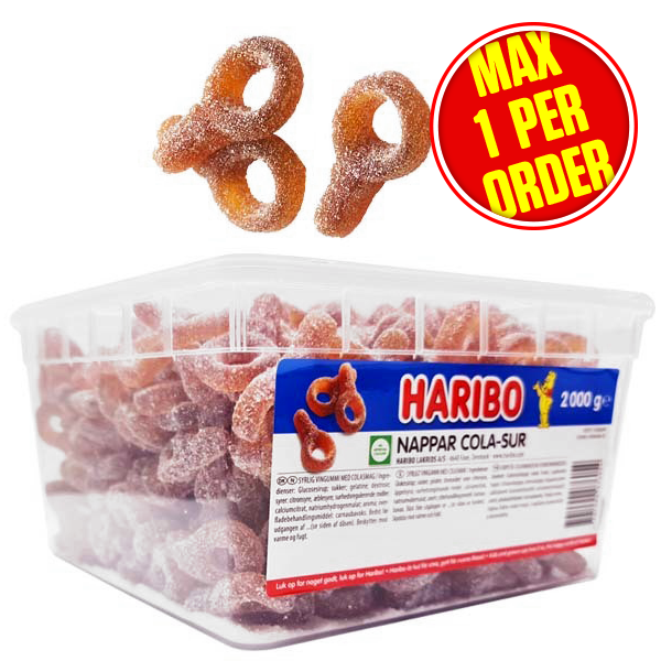 Haribo Sura Colanappar 2kg