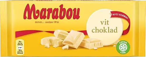 Marabou Vit Choklad 180g