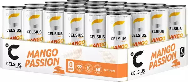 Celsius Mango Passion 24st x 355 ml