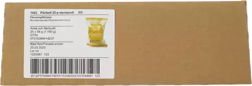 Delicato Pärlboll Singelpackad 25-pack