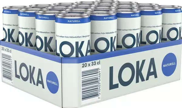 Loka Naturell 20st x 33cl