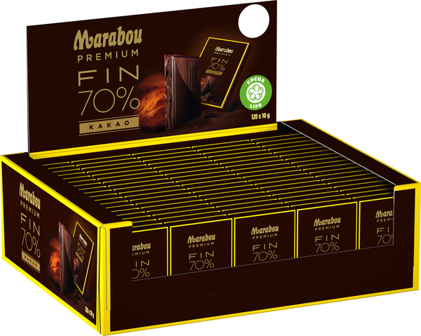 Marabou Premium Mini 70% 120st