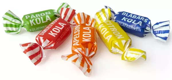 Kolafabrikens Fruktkolamix - 4 kg