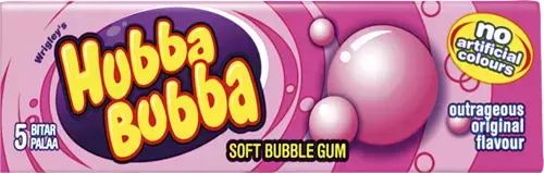 HUBBA BUBBA ORGINAL (ROSA) - 5 st