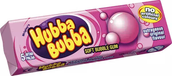 HUBBA BUBBA ORGINAL (ROSA) - 5 st