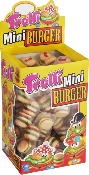 Trolli Party Miniburger 80-pack
