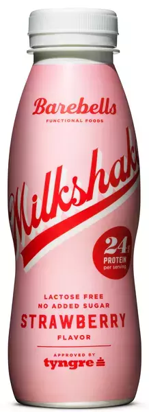 Barebells Milkshake Jordgubb 33cl x 8st