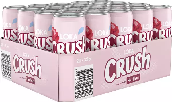 Loka Crush Hallon 33 cl x 20 st