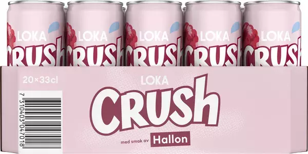 Loka Crush Hallon 33 cl x 20 st