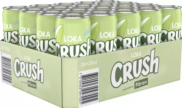 Loka Crush Päron 33 cl x 20 st