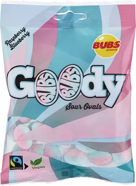 BUBS Goody Raspberry/Blueberry 90g