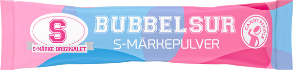 S-Märke pulver Bubbelsur