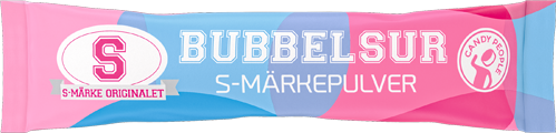 S-Märke pulver Bubbelsur