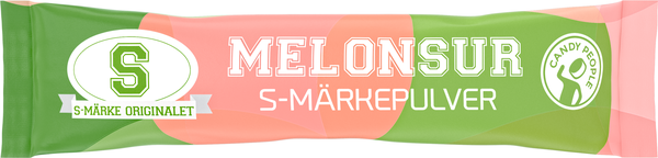 10st - S-märke Melonsur pulver 9G