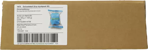 Delicatoboll 25-pack