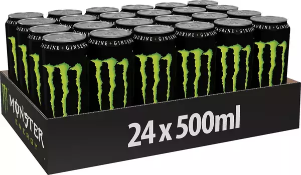 Monster Energy (grön) 24st x 50cl