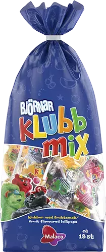 Björnar Klubbmix påse 200G