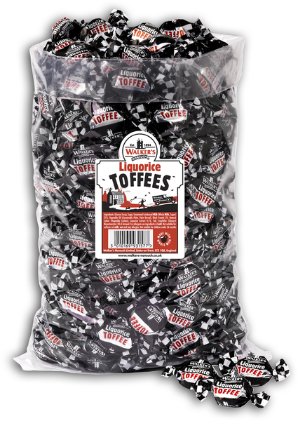 Walkers Liquorice Toffees 2,5kg