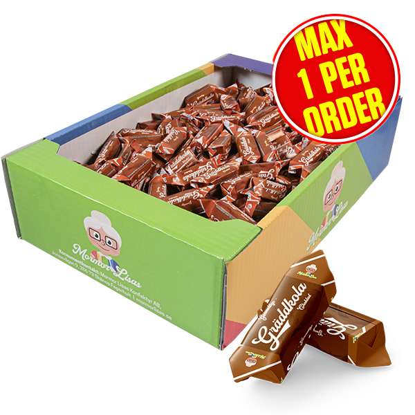 Mormor Lisas Gräddkola Choklad 4kg
