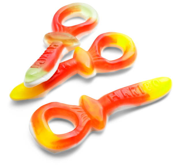 Haribo Jätte Fruktnappar skum 2,5 kg