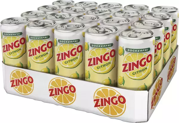 Zingo Citron Sockerfri 20st x 33cl