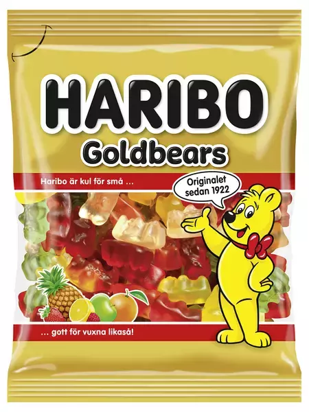 5st - Guldbamsar 80g