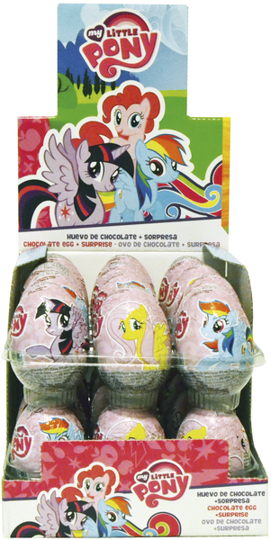 MY LITTLE PONY CHOKLADÄGG 20G - 24st