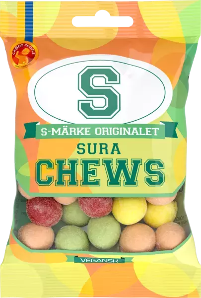 3st - S-Märke Chews Sura 70g