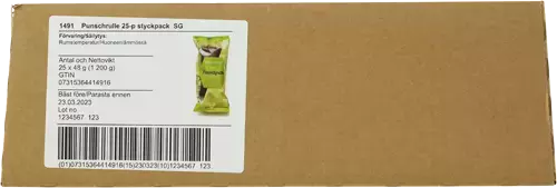 Delicato Punschrullar 25-pack