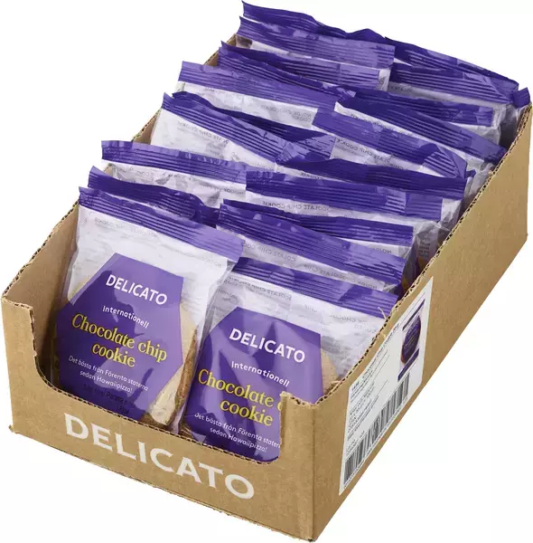 Delicato Chocolate Chip Cookie 20-pack