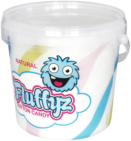 Fluffyz Sockervadd Naturell 50g