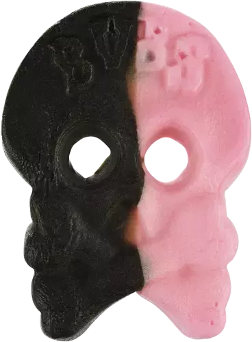 RASPBERRY SALTY LICORICE SKALLE FOAM 2,8 KG /