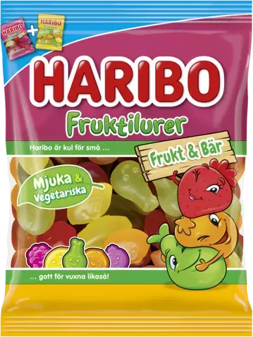 Haribo Fruktilurer Frukt & Bär 80g