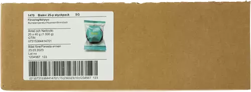 Delicato Biskvi 25-pack