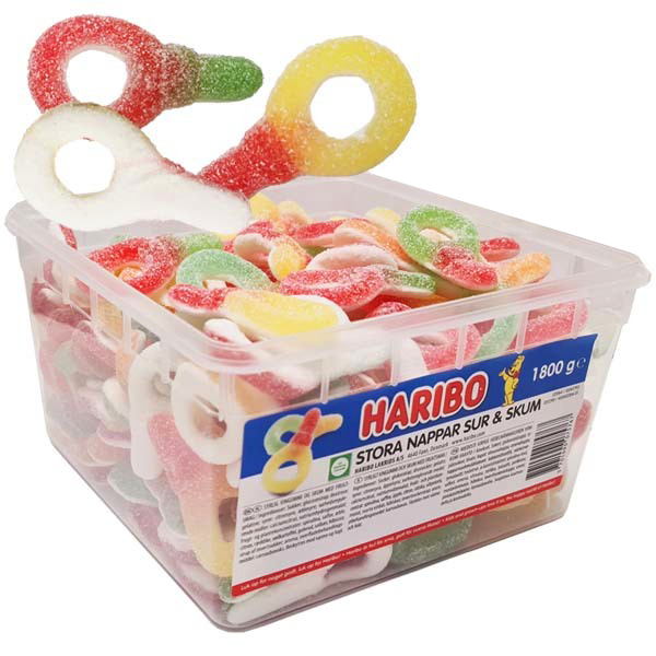 Stora Nappar Sur & Skum 1,8 kg