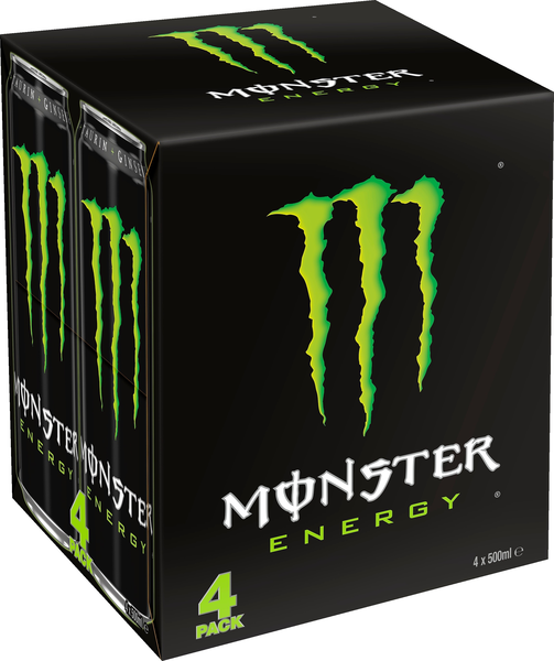 Monster Energy 50cl 4-pack x 6st