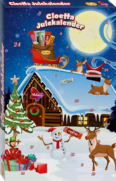 Cloetta Favorit Kalender 390g