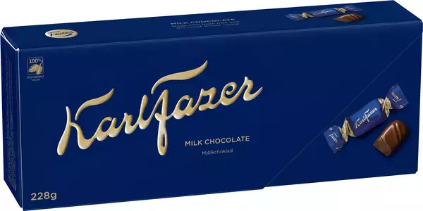 Karl Fazer Mjölkchoklad ask 228g
