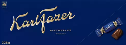 Karl Fazer Mjölkchoklad ask 228g
