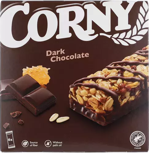 4st - Corny Mörk Choklad 6-pack (6x23g)