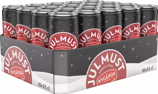 Nygårda Julmust 20x33cl