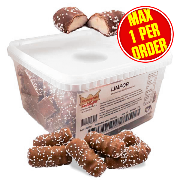 Chokladlimpor vaniljskum 1,2kg