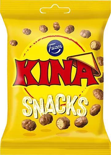 KINA GUL SNACKS 90g PÅSE