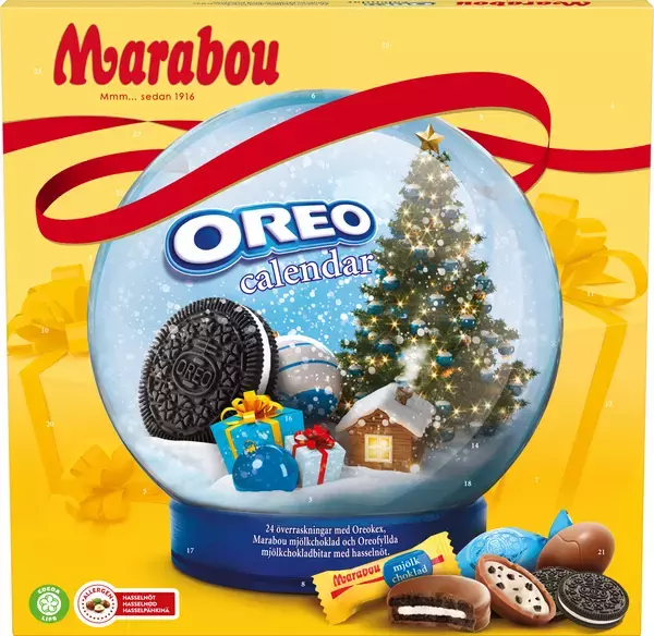 Marabou Oreo Kalender 275g