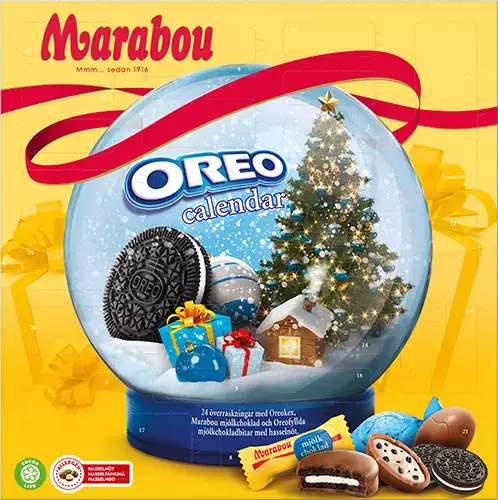 Marabou Oreo Kalender 275g