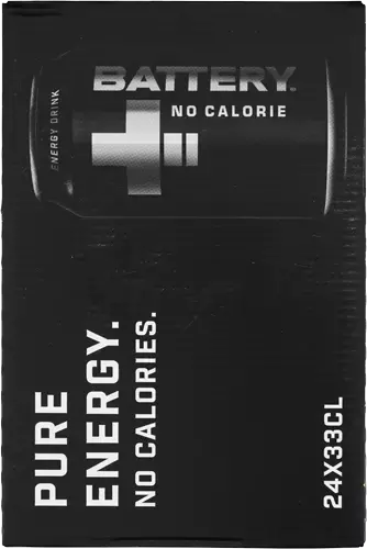Battery Energy No Calories - 33cl x 24st