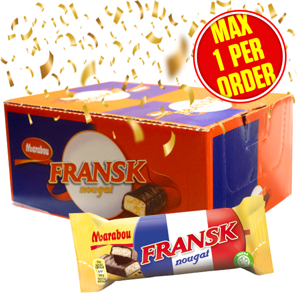 Dubbel Fransk Nougat 24st x 46g