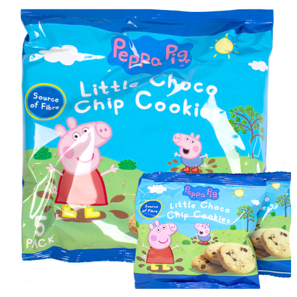 Peppa Pig Little Choco Chip Cookies 100g